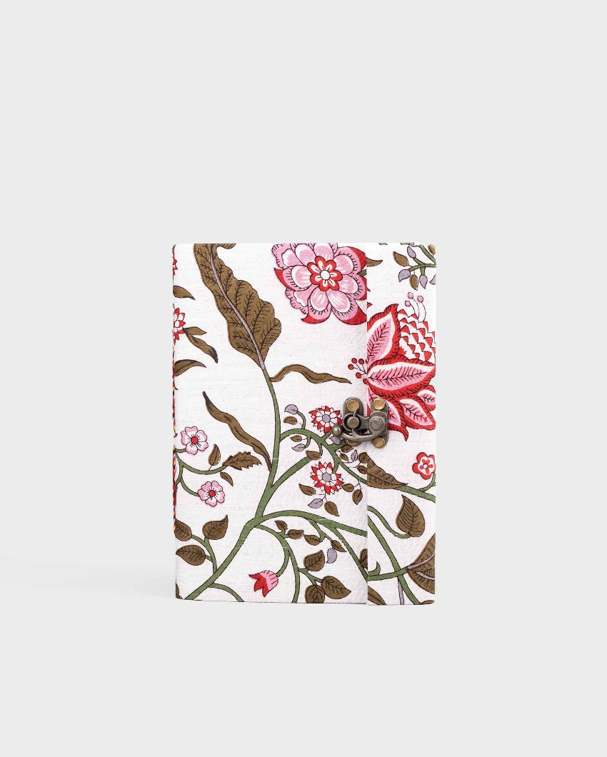 Charming Pink & Brown Paper Gift Handmade Diary