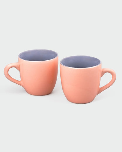 Classic Beige Ceramic Tea Cups | 3 x 3 inches | 150ml