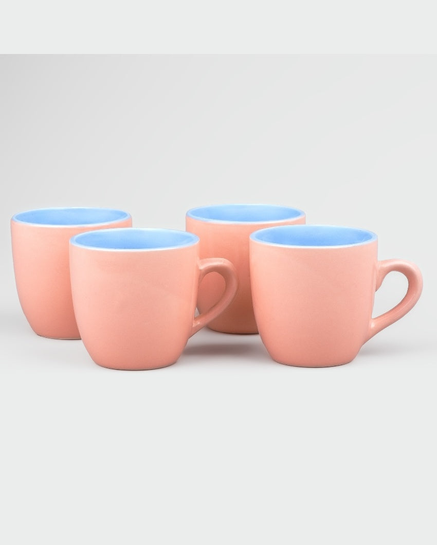 Timeless Beige Ceramic Tea Cups | 3 x 3 inches | 150ml