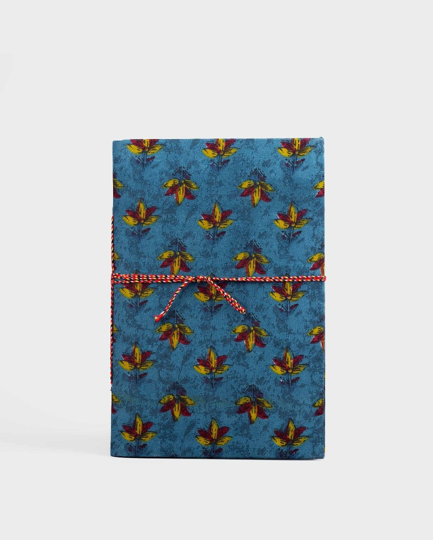 Trendy Brown & Blue Paper Gift Handmade Diary