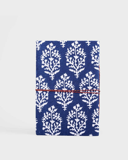 Minimalist Blue & White Paper Gift Handmade Diary