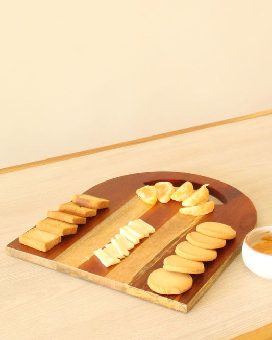 Semi-Elongated Mango Wood Platter