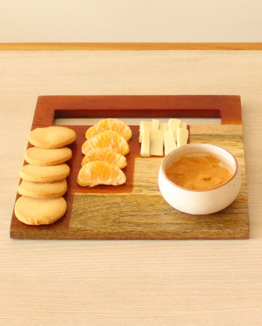 Unique Mango Wood Staircase Platter