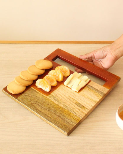 Unique Mango Wood Staircase Platter