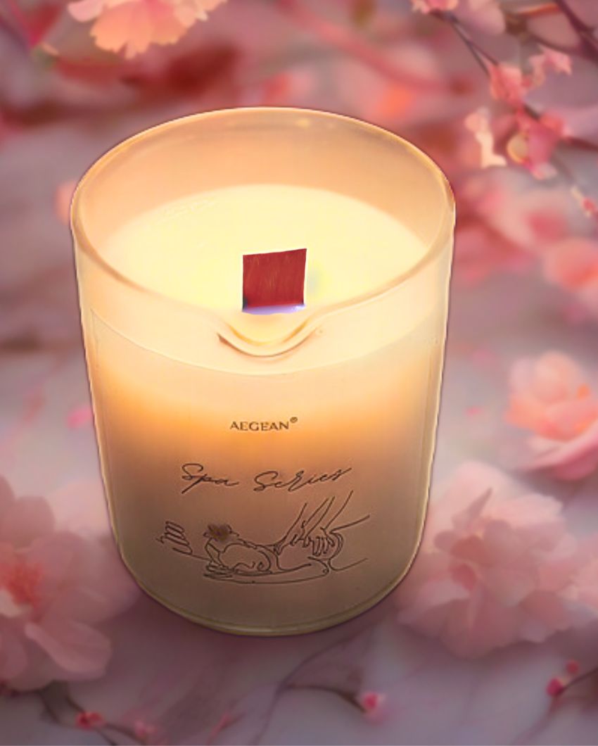 Frangipani Fantasy Massage Jar Candle | 3 x 4 inches