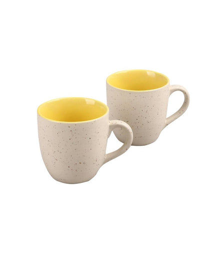 Sleek White Tea & Coffee Cups | 3 x 3 inches | 200ml