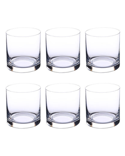 Bohemia Crystal'S Barline Crystal Whiskey Glasses Lead Free | 410 ml