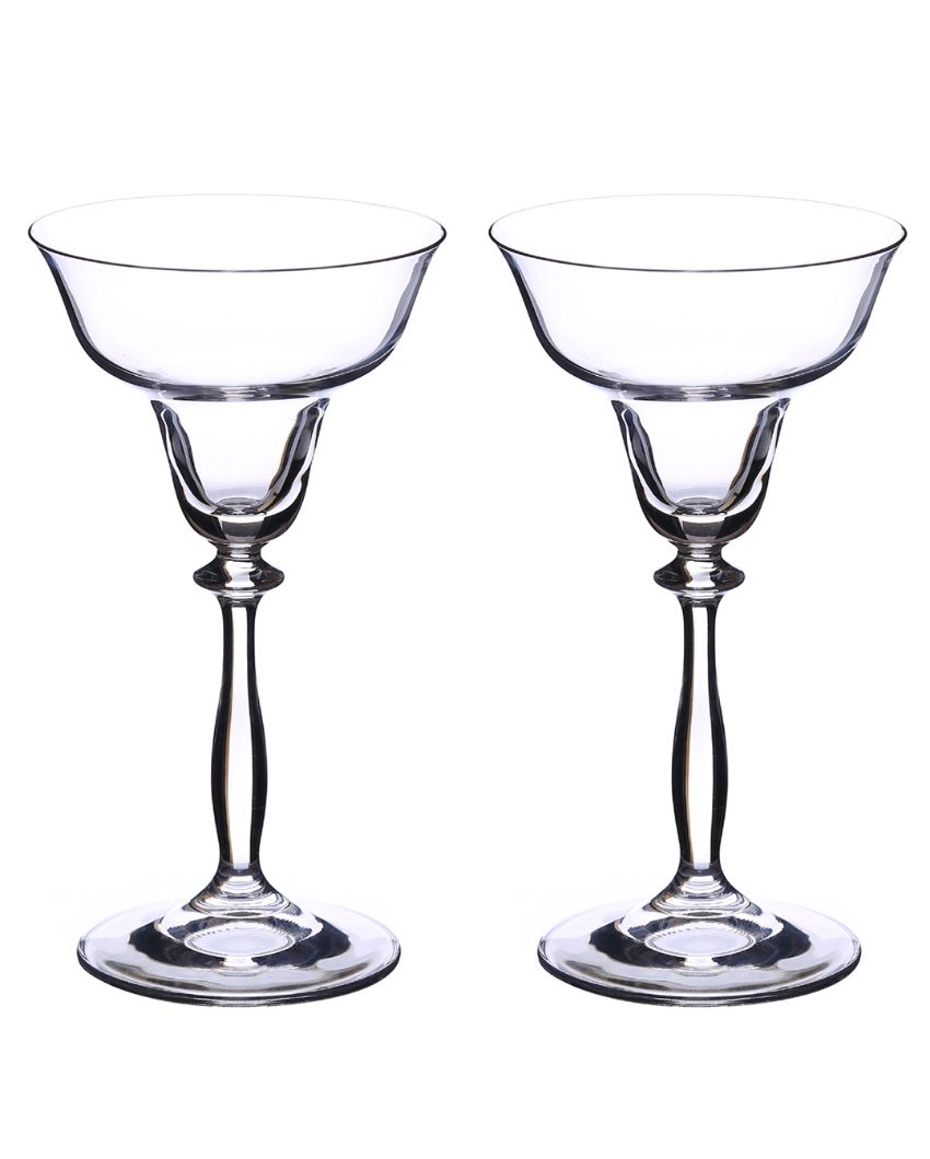 Bohemia Crystal'S Angela Crystal Martini Glasses Lead Free | 185 ml