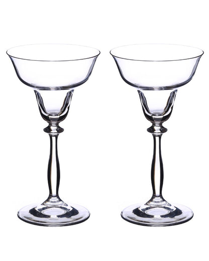 Bohemia Crystal'S Angela Crystal Martini Glasses Lead Free | 185 ml