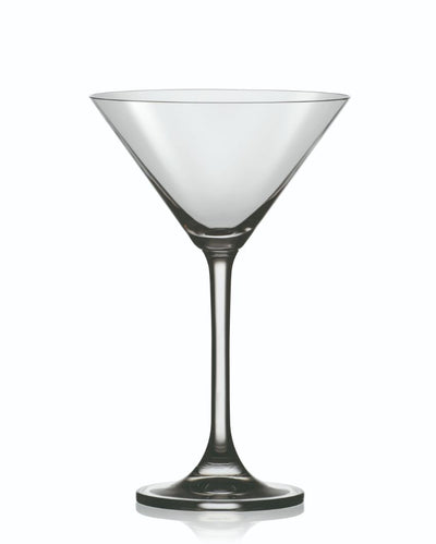 Bohemia Crystal'S Flamenco Crystal Martini Glasses Lead Free | Set Of 6 | 270 ml