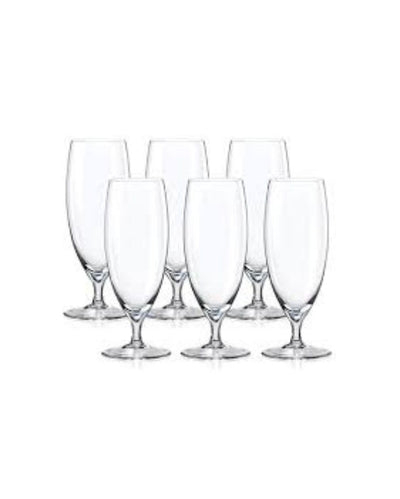 Bohemia Crystal'S Beer Glasses Lead Free | Set Of 6 | 380 ml