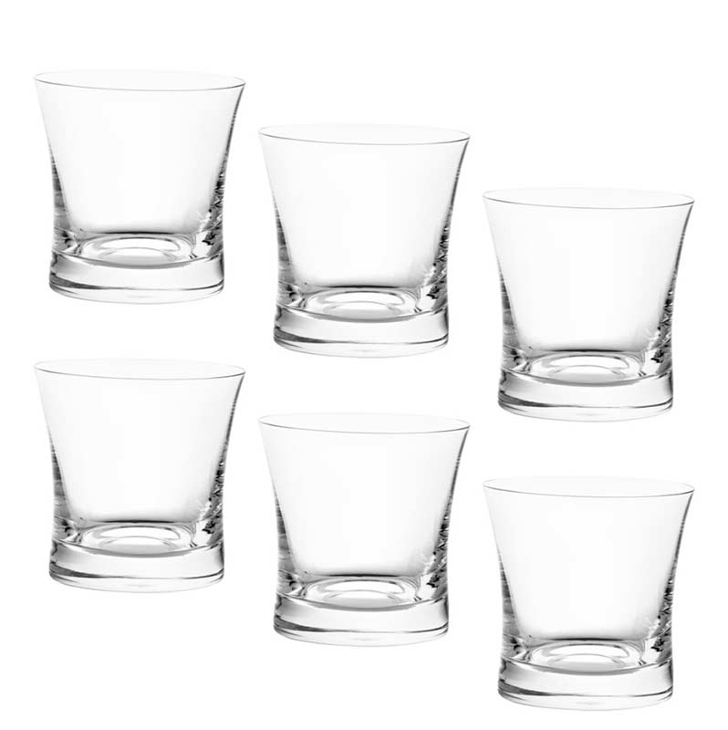 Grace Whiskey Glasses | 280 ml | Set of 6 Default Title