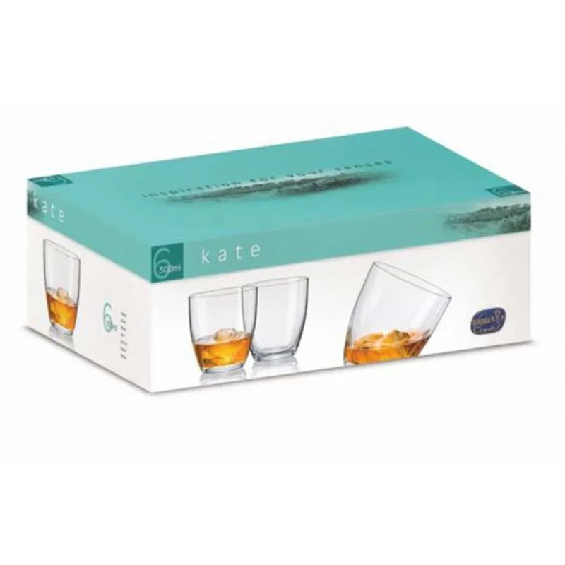 Kate Whiskey Glasses 300 ml | Set of 6 Default Title