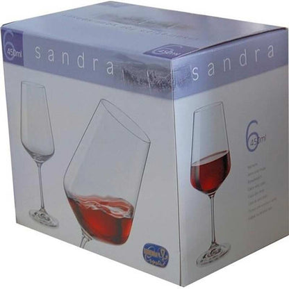 Sandra Wine Glasses 450 ml | Set of 6 Default Title