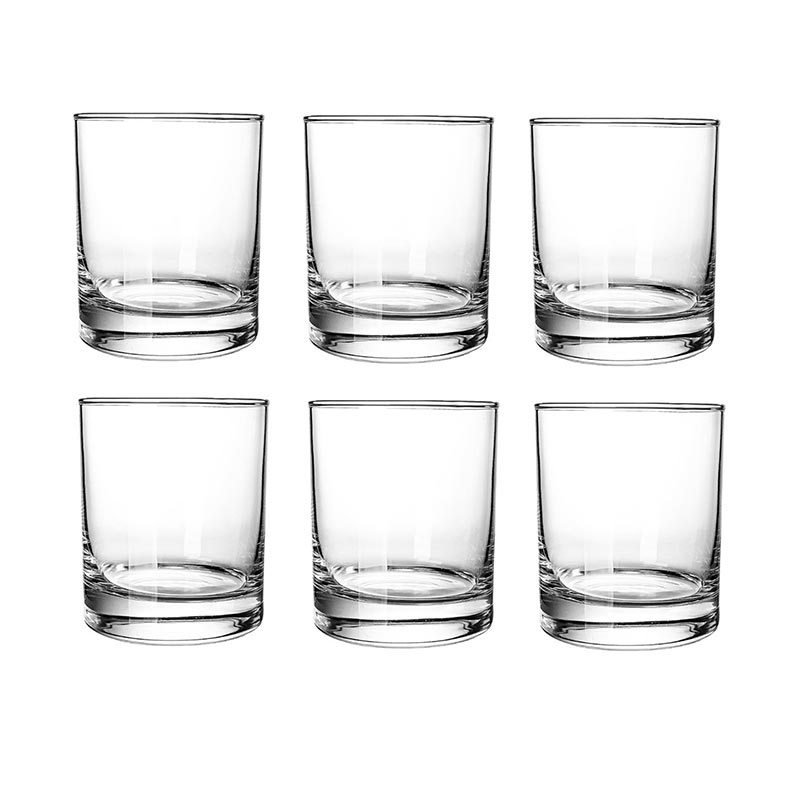 Modern Whiskey Glass Set |  290Ml |  Set Of 6 Default Title