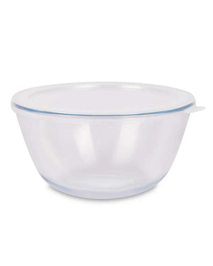 Premium Build Transparent Shade Glass Mixing Bowl