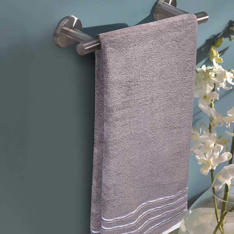 Cahya Anti Microbial Treated Simply Soft Bath Towel | Multiple Colors Grey
