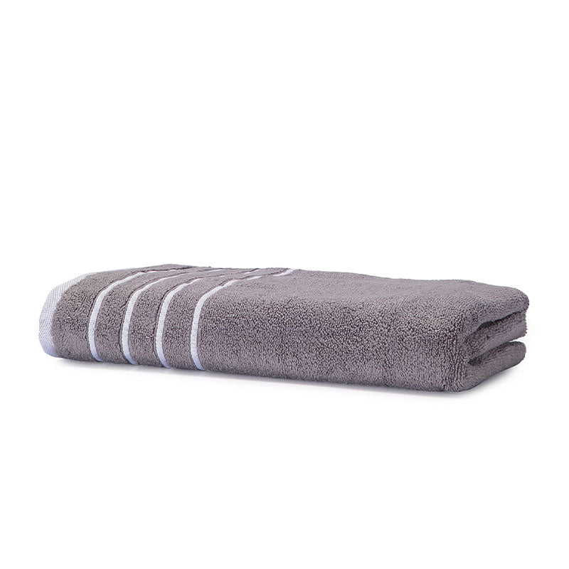 Cahya Anti Microbial Treated Simply Soft Bath Towel | Multiple Colors Grey