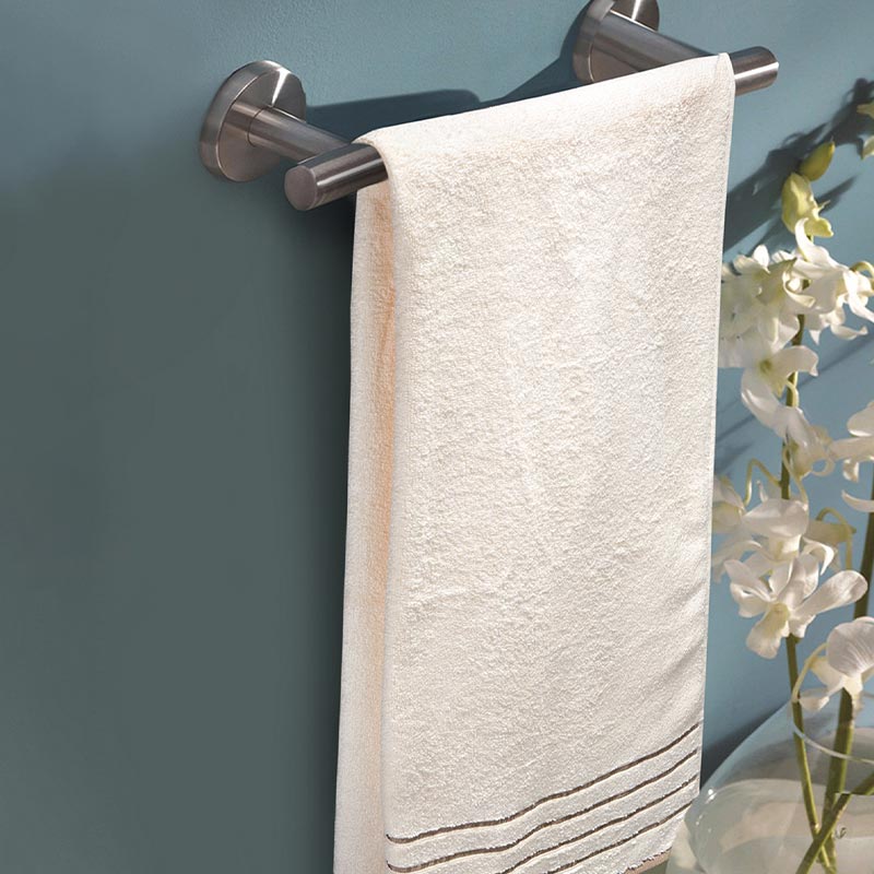 Cahya Anti Microbial Treated Simply Soft Bath Towel | Multiple Colors Ivory