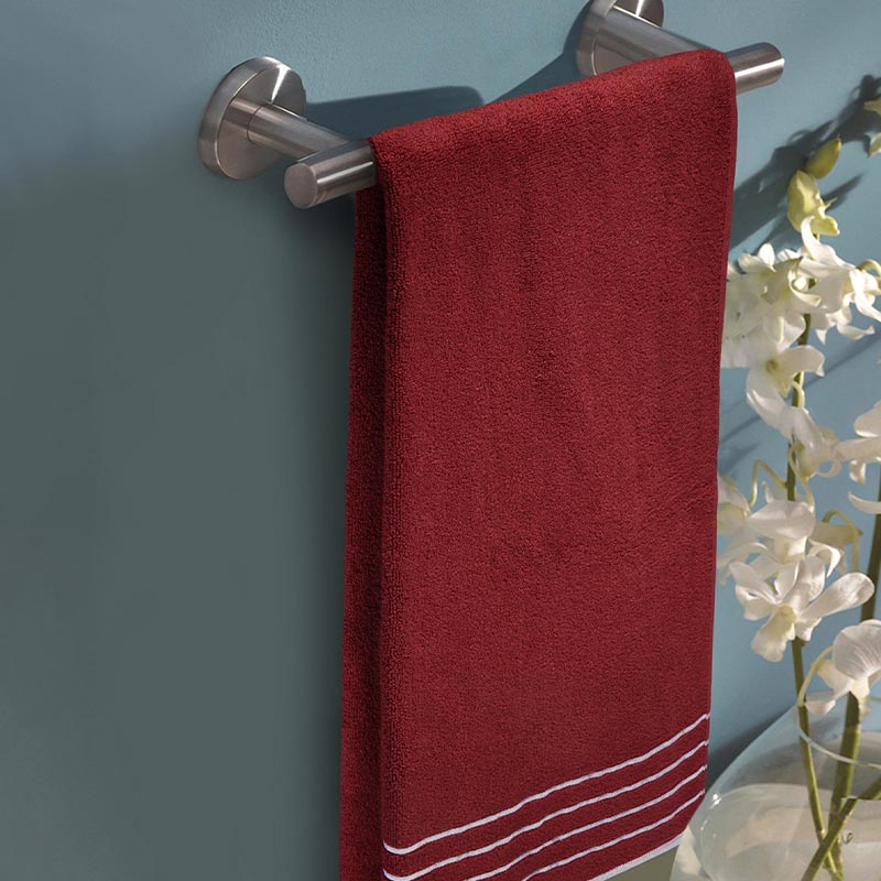 Cahya Anti Microbial Treated Simply Soft Bath Towel | Multiple Colors Maroon