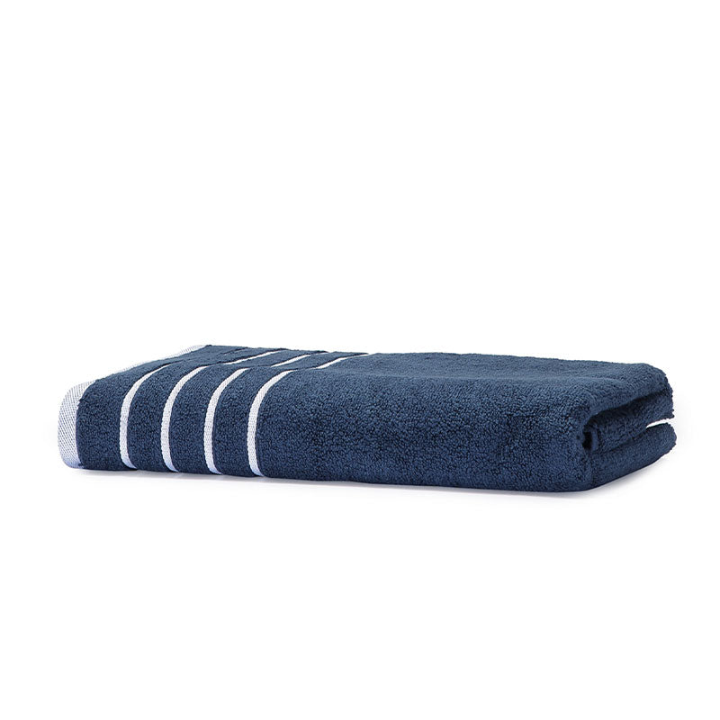 Cahya Anti Microbial Treated Simply Soft Bath Towel | Multiple Colors Navy