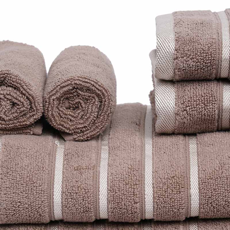 luia Towels Combo | Set of 6 | Multiple Colors Beige
