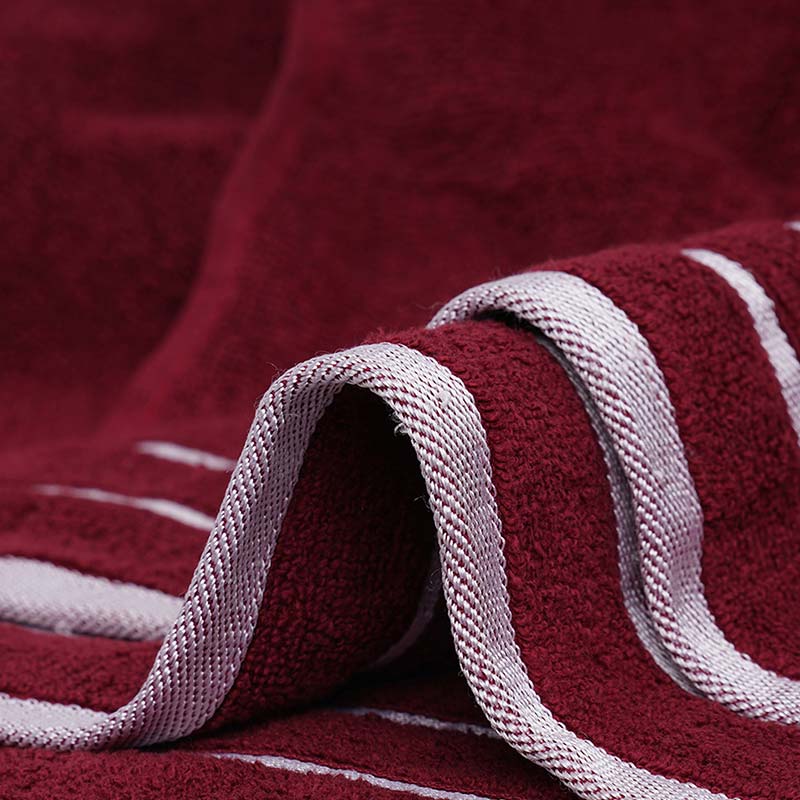 luia Towels Combo | Set of 6 | Multiple Colors Maroon