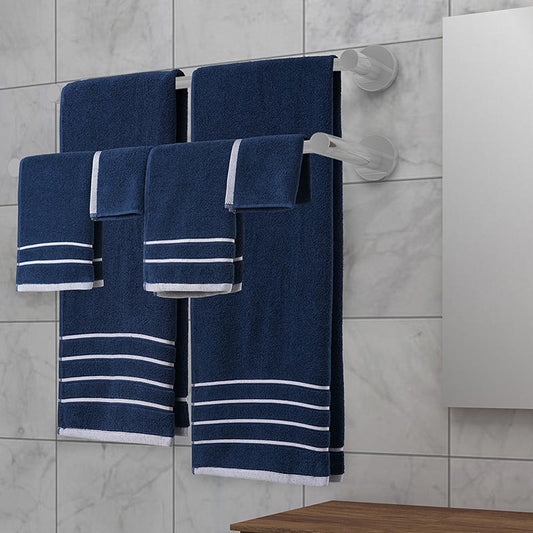 luia Towels Combo | Set of 6 | Multiple Colors Navy