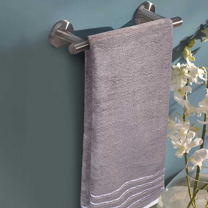 Erna Anti Microbial Treated Simply Soft Bath Towel | Multiple Colors Grey