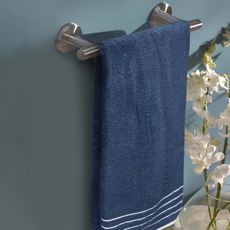 Erna Anti Microbial Treated Simply Soft Bath Towel | Multiple Colors Navy