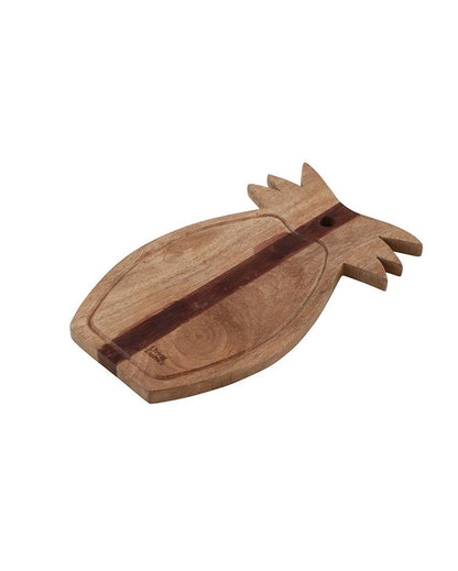 Pineapple Shape Wooden Chopping Board | 13 x 7 inches
