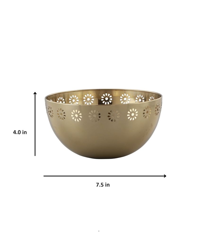 Fez Stainless Steel Bowl | 1L | 8 x 4 inches