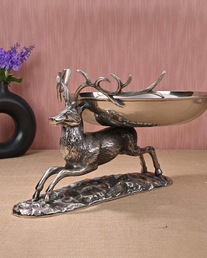 Timeless Stag's Grace Serving Bowl | 20 x 12 x 9 inches