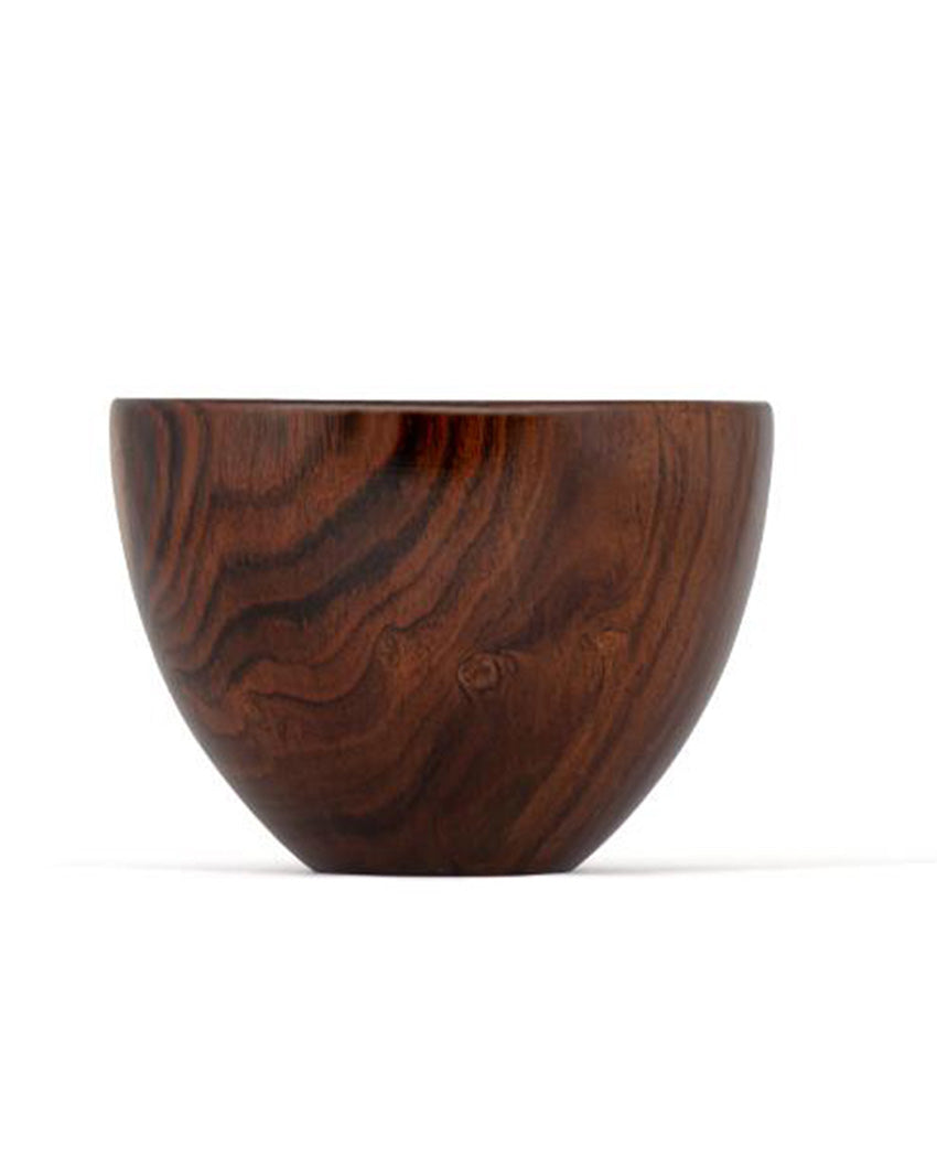 Oval Shape Rosewood Bowl 4 inches