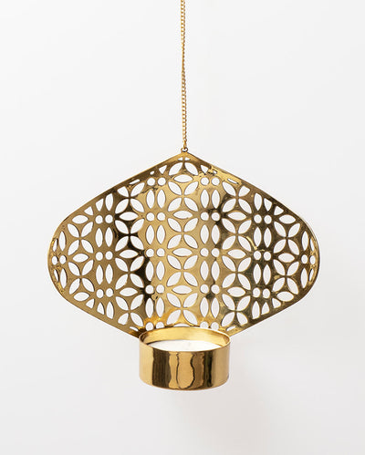 Zeal Brass Hanging Tea Light