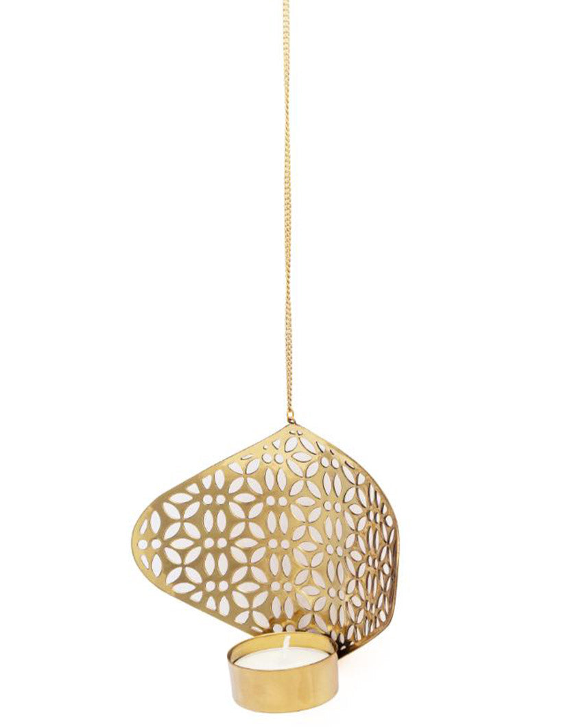 Zeal Brass Hanging Tea Light