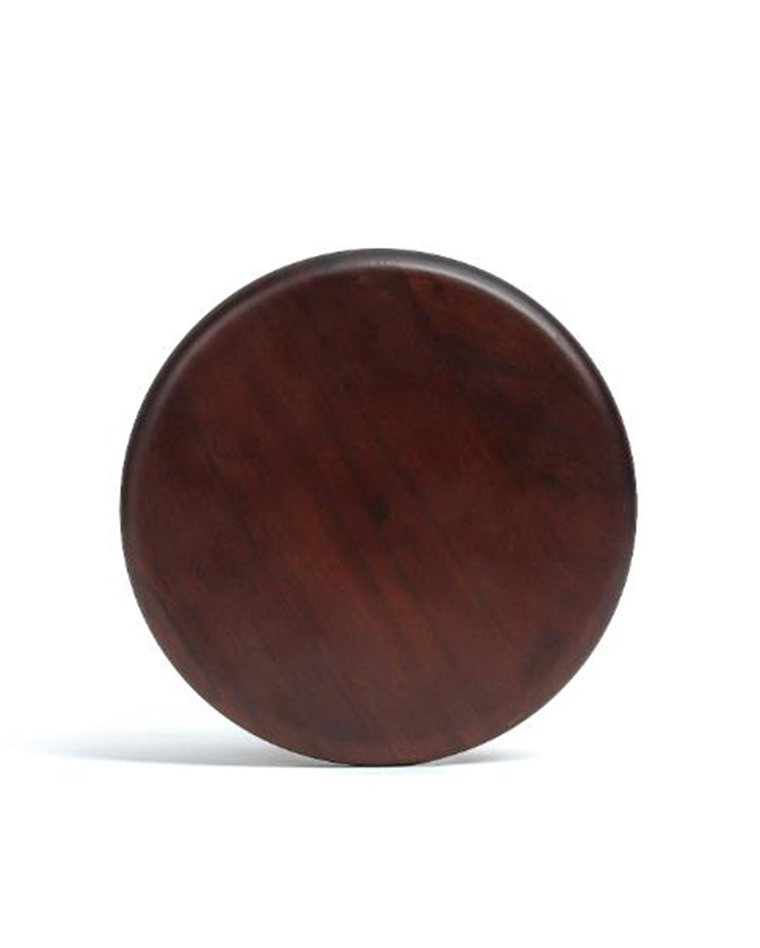 Oval Rosemary Walnut Trivet Dark Brown