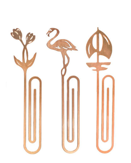 Beautiful Metallic Markings | Set of 3 Copper