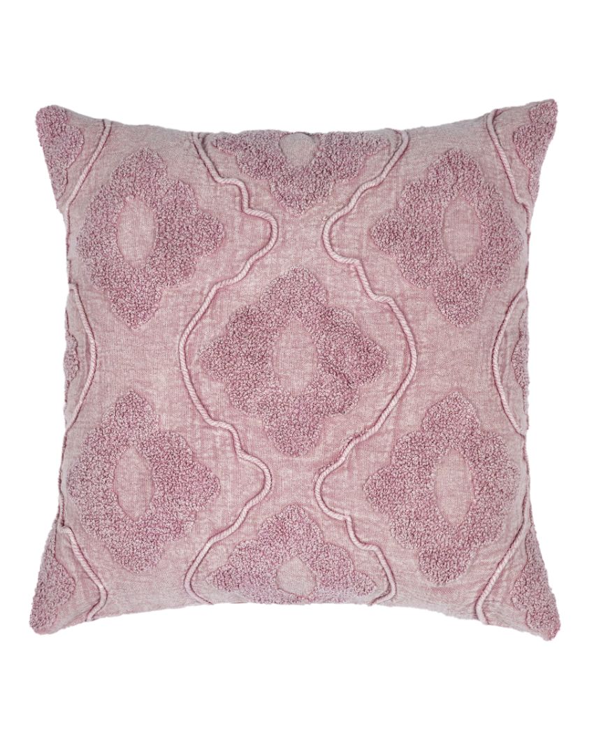 Genia Cotton Cushion Cover | 16 x 16 inches