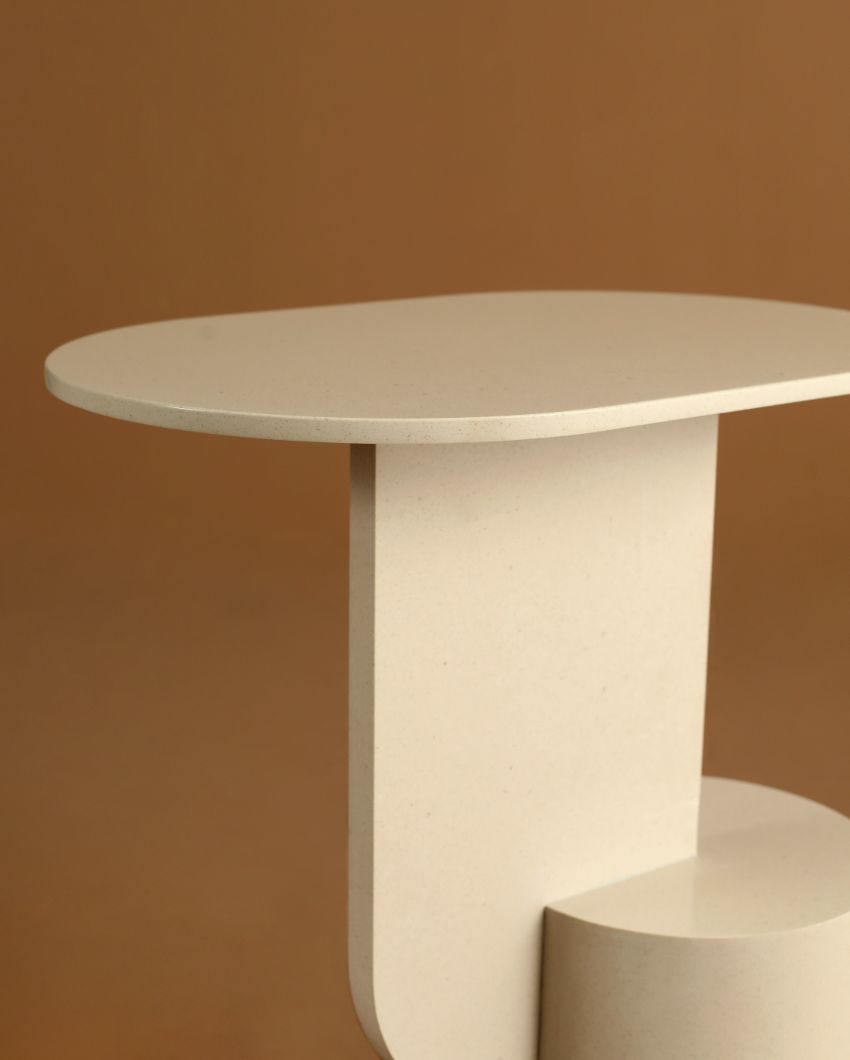 Mudra Corian Side Table | 16 x 22 x 24 inches