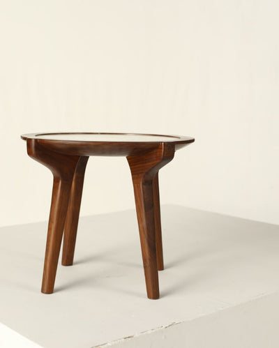 Gati Teak Wood Side Table | 20 x 17 inches