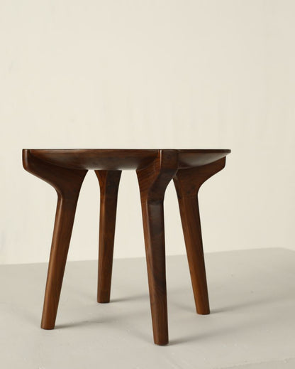 Gati Teak Wood Side Table | 20 x 17 inches