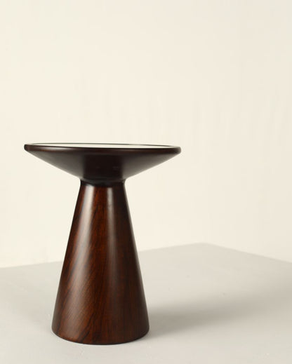 Patra Teak Wood Side Table | 16 x 17 inches