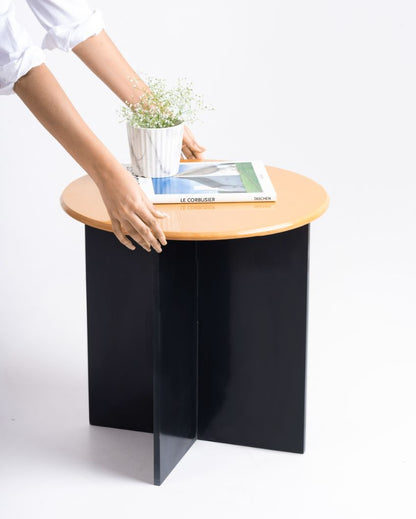 Anicca Corian Side Table | 18 x 18 inches