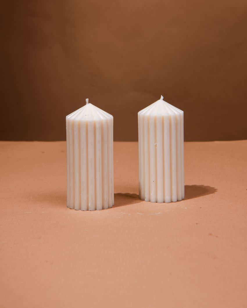 Cirque Lumia Re Soy Wax Candles | Set of 2 | 5.1 x 10.2 cm / 2 x 4 inches