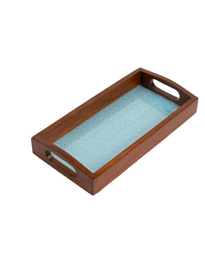 Handcrafted Harmony Wooden Serving Tray | 12 x 6 inches