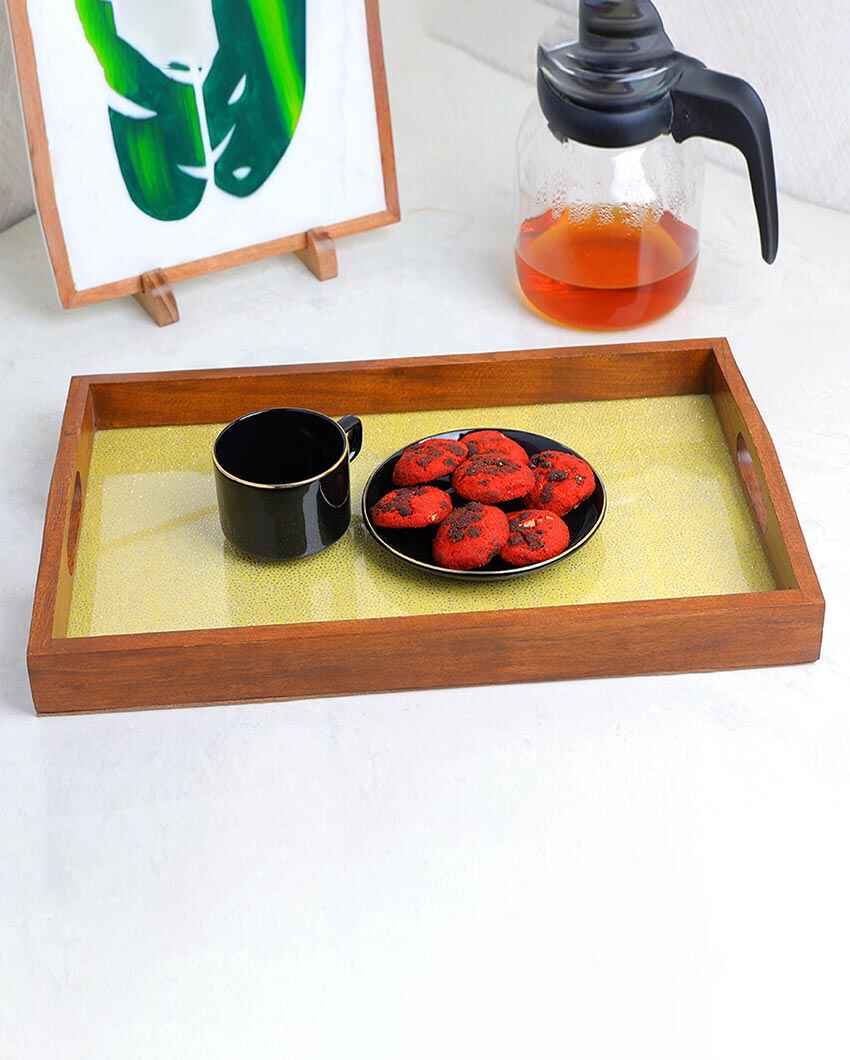 Forest to Table Handcrafted Wooden Serving Tray | 16 x 10 inches