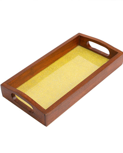 Premium Handcrafted Wooden Tray | 12 x 6 inches