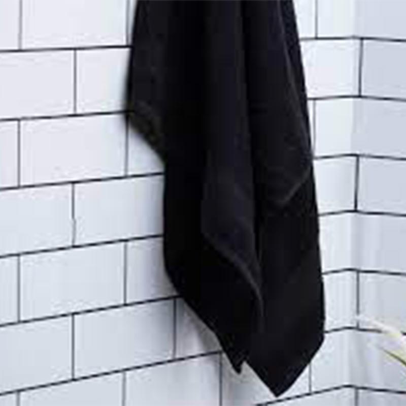 Black Bath  Towel Default Title