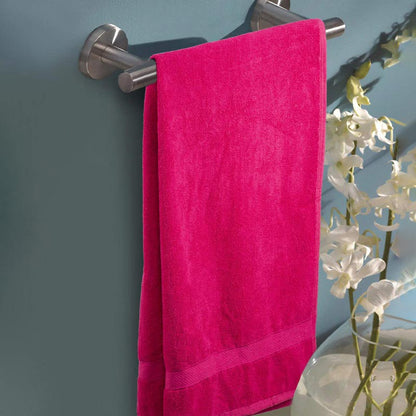 Dark Pink Bath Towel Default Title